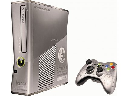 X360 Konzole XBOX 360 250GB Slim Halo Reach Limited Edition-