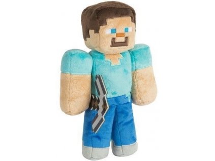 Merch Plyšová hračka Minecraft Steve With Hang Tag 30 cm Nové
