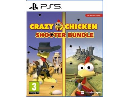 PS5 Crazy Chicken Shooter Bundle Nové