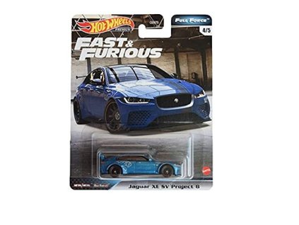Toys Hot Wheels Premium Fast and Furious Jaguar XE SV Project 8 Nové
