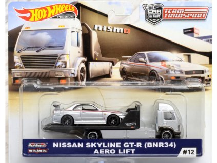 Toys Hot Wheels Team Transport Nissan Skyline GT-R Aero Lift Nové