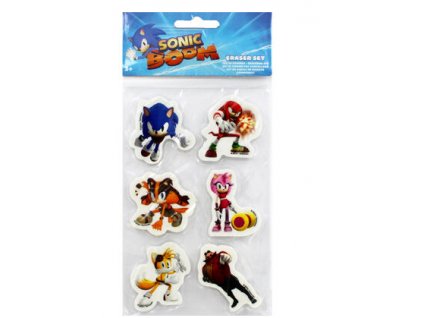 Gumy Sonic Boom 6 ks Nové