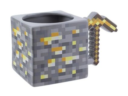 Hrnek Minecraft Gold Pickaxe Nové