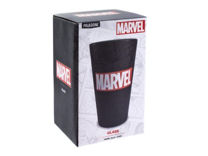 Sklenice Marvel Logo Nové