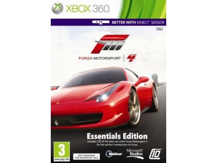 X360 Forza Motorsport 4 Essentials edition CZ-