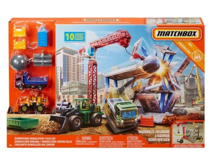 Toys Matchbox Downtown Demolition Nové
