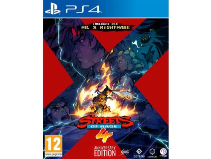 PS4 Streets Of Rage 4 Anniversary Edition Nové