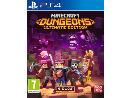 PS4 Minecraft Dungeons Ultimate Edition Nové