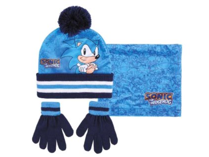 Merch Zimní set Sonic The Hedgehog Nové