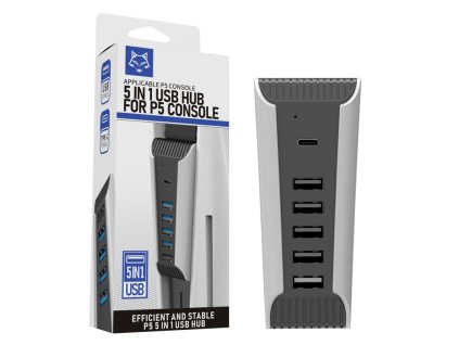 PS5 5 v 1 USB HUB Nové
