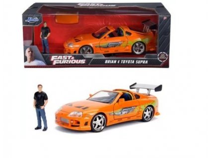 Fast and Furious Brian and Toyota Supra Nové
