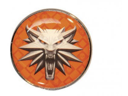 Merch Odznak The Witcher 3 Wild Hunt School of the Wolf Nové