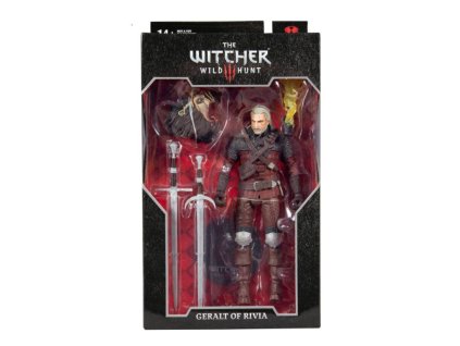 Merch Figurka The Witcher 3 Wild Hunt Geralt Of Rivia In Wolf Armor Action Figure Nové