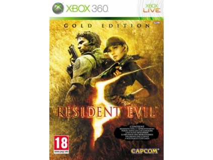 X360 Resident Evil 5 Gold Edition-