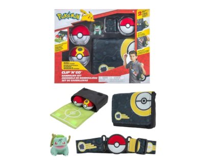 Toys Pokemon Clip N Go Bandolier Set Bulbasaur Nové