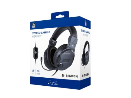PS4/PS5 Official Bigben Stereo Gaming Headset V3 Titan Nové