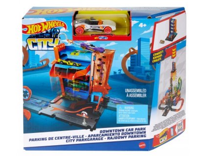 Hot Wheels City Downtown Car Park Nové