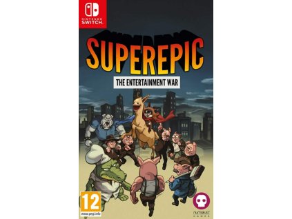 Switch SuperEpic The Entertainment War Nové