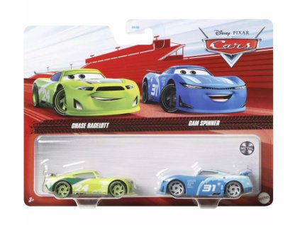 Toys Disney Pixar Cars Chase Racelott and Cam Spinner Nové