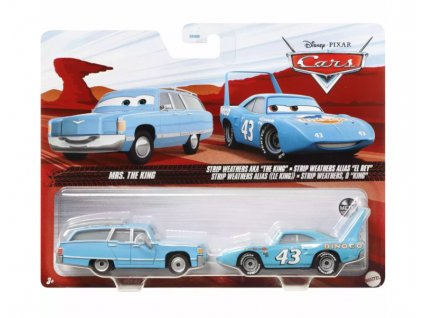 Toys Disney Cars Mrs.The King and Strip Weathers Aka The King Nové