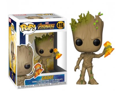 Merch Funko Pop! 416 Marvel Infinity War Groot Nové