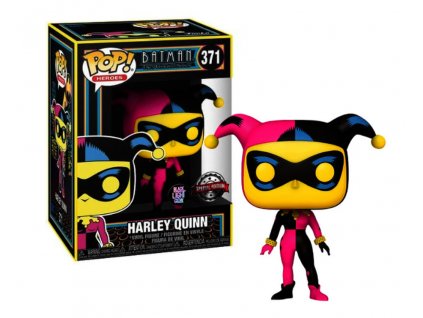 Funko Pop! 371 Batman Harley Quinn Black Light Glow Nové