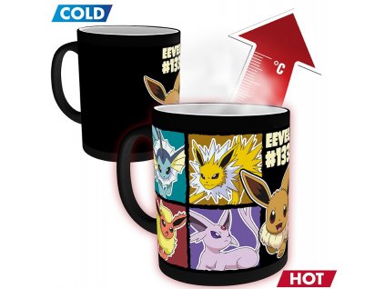 Merch Měnící hrnek Colore Pokemon Eevee Nové