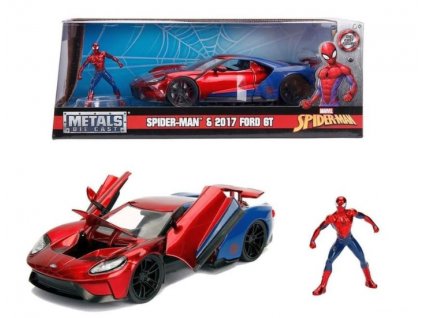 Auto Marvel Spider-man 2017 Ford GT s figurkou Nové
