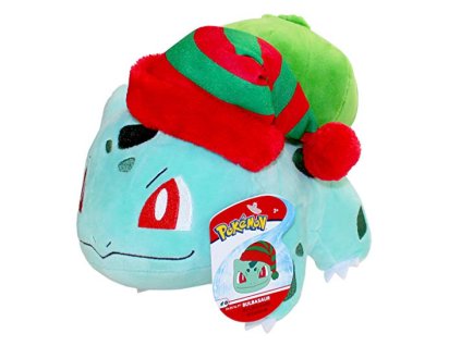 Merch Plyšová hračka Pokémon Seasonal Holiday Bulbasaur 20 cm Nové