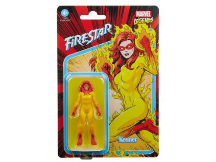 Akční figurka Marvel Legends Retro Firestar 10cm Nové