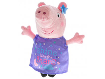 Plyšová hračka Prasátko Peppa Hvězdy 31cm Nové