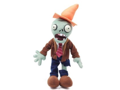 Merch Plyšová hračka Conehead Zombie Plants vs. Zombies 35cm Nové