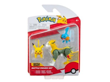 Set figurek Pokemon Pikachu Mudkip Boltund Nové