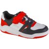 Bielo-čierno-červené chlapčenské tenisky Joma Platea Low Jr 2406