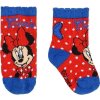 Minnie Mouse Disney - červeno-modré ponožky s bodkami