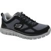 Čierno-sivé pánske tenisky Skechers Burns Agoura 52635-BKGY