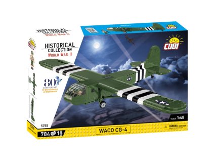 II WW Waco CG-4 D-DAY, 1:48, 784 k, 1f / COBI 5755