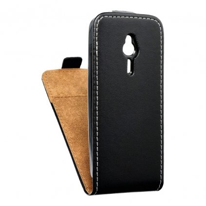 Forcell pouzdro Slim Flip Flexi FRESH pro Nokia 230 - černé