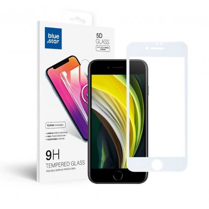 Tvrzené sklo Blue Star Pro+ 0.3 mm 5D Full Cover pro Apple iPhone 8 4.7