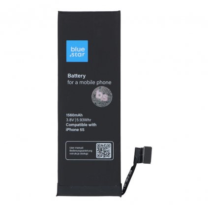 Baterie Apple Iphone 5S 1560 mAh Polymer Blue Star HQ