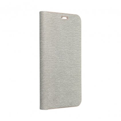 Pouzdro Forcell Luna Book SAMSUNG Galaxy A51 stříbrné