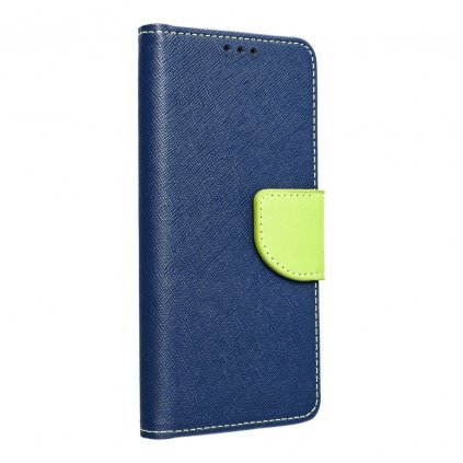 Pouzdro Fancy Book SAMSUNG Galaxy S20 FE navy blue/limonka