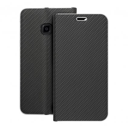 Pouzdro Forcell Luna Carbon SAMSUNG Galaxy Xcover 4 černé