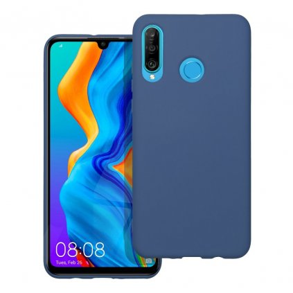 Pouzdro Forcell SILICONE LITE HUAWEI P30 Lite modré