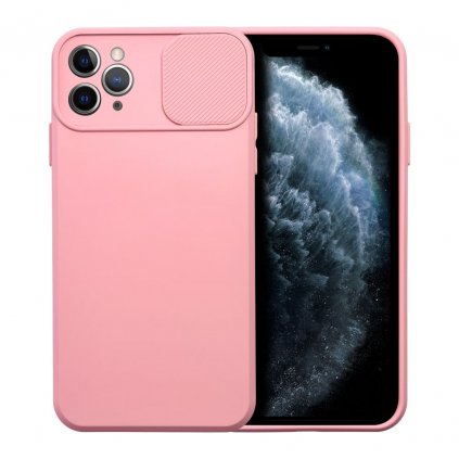 Pouzdro SLIDE CASE APPLE IPHONE 11 Pro Max světle růžové