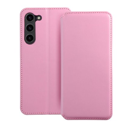 Pouzdro Dual Pocket SAMSUNG Galaxy S23 PLUS světle růžové