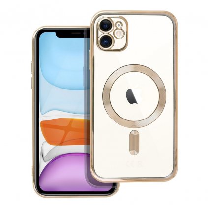 Pouzdro Electro Mag Cover APPLE IPHONE 11 zlaté