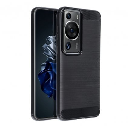 Pouzdro Forcell Carbon HUAWEI P60 / P60 PRO černé