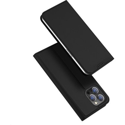 DUX DUCIS Skin Pro flipové pouzdro pro Apple iPhone 15 Pro černé