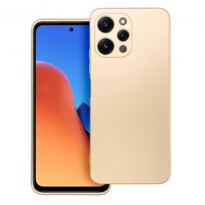 Pouzdro METALLIC XIAOMI Redmi 12 4G zlaté